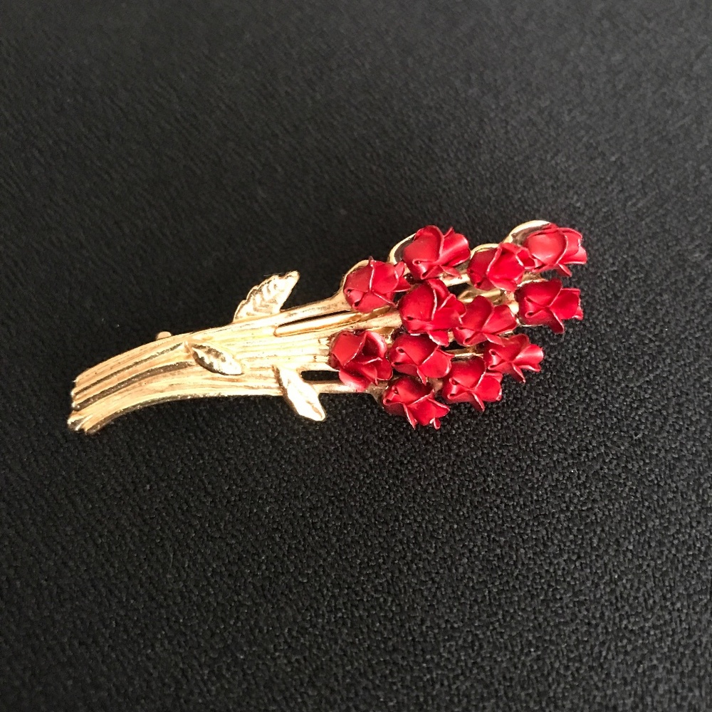 Vintage Weingeroff Bouquet Brooch